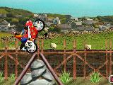 The biker feats