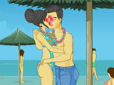 Beach Kissing