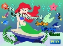 La Sirenita – Colorear La Sirenita