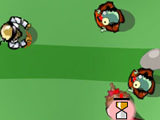 Spacemen vs Medieval Zombies