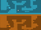 Teal & Orangey